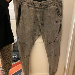 YoungLa Acid Wash Joggers